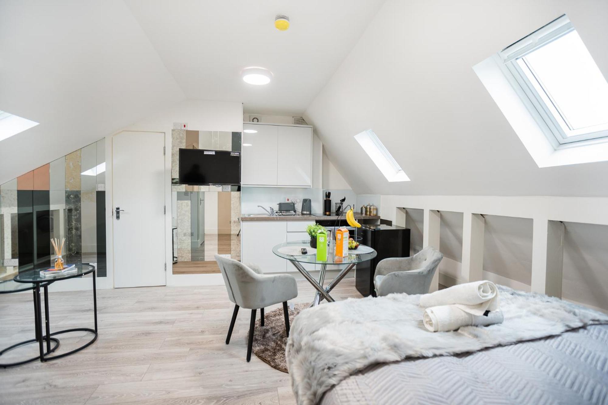 Spacious And Modern Studio In London G Eksteriør bilde